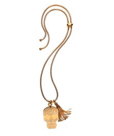 Folli Follie Collar en Baño de Plata Dorado 4N14T044RC