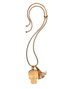 Folli Follie Collar en Baño de Plata Dorado 4N14T044RC