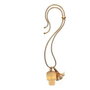 Folli Follie Collar en Baño de Plata Dorado 4N14T044RC