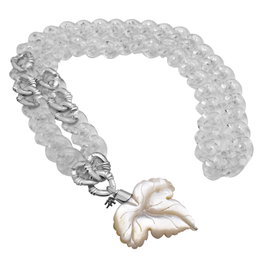 Folli Follie Collar de Plata de Ley Plateado 45cm