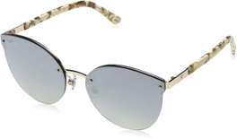 Web Eyewear WE0197-45C con cristales grises y detalles rosas