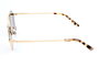 Web Eyewear WE0198-32G Gafas de sol con detalles dorados y cristal marrón