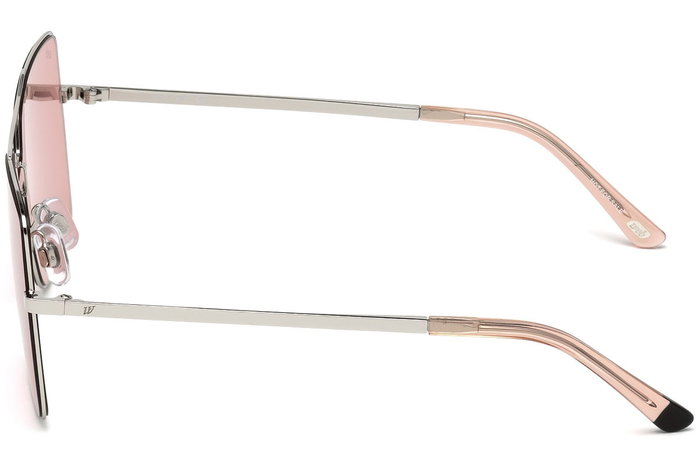 Web Eyewear WE0201-16U con lentes rosa y esfera gris