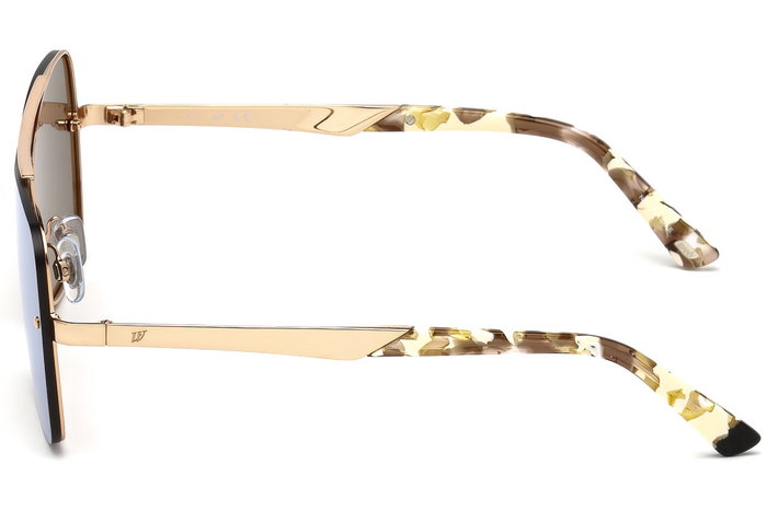 Web Eyewear WE0202-34G Gafas de sol unisex con cristal marrón