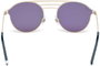 Web Eyewear WE0207-28X con detalles dorados y cristal azul