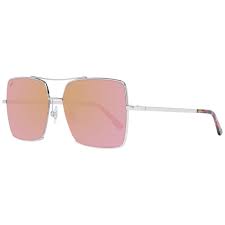 Web Eyewear WE0210-16Z con cristal rosa y detalles grises