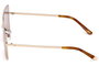 Web Eyewear WE0210-28Y con cristales rosas y detalles dorados