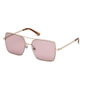 Web Eyewear WE0210-28Y con cristales rosas y detalles dorados