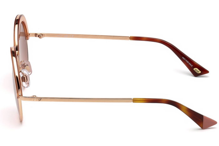Web Eyewear WE0218-72Z Gafas de sol con cristales rosas y detalles dorados