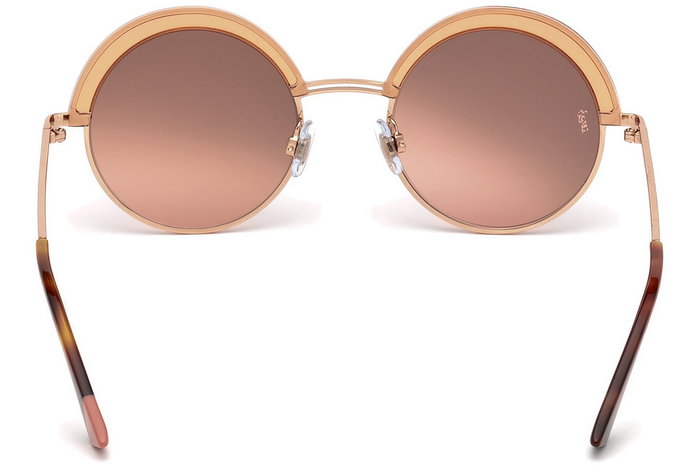 Web Eyewear WE0218-72Z Gafas de sol con cristales rosas y detalles dorados