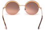 Web Eyewear WE0218-72Z Gafas de sol con cristales rosas y detalles dorados