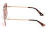 Web Eyewear WE0219-72Z con detalles dorados y cristal marrón