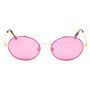 Web Eyewear WE0255-32S con cristal rosa y detalles dorados