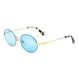 Web Eyewear WE0255-32V para Mujer con Cristal Azul y Detalle Dorado
