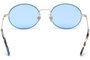 Web Eyewear WE0255-32V para Mujer con Cristal Azul y Detalle Dorado