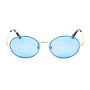 Web Eyewear WE0255-32V para Mujer con Cristal Azul y Detalle Dorado