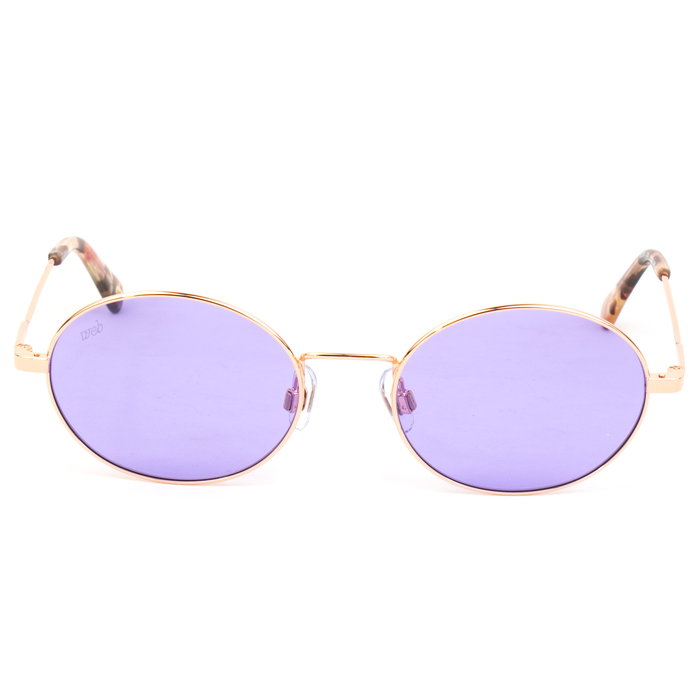 Web Eyewear WE0255-33Y con cristales lilas y detalles dorados Web Eyewear WE0255-33Y con cristales lilas y detalles dorados