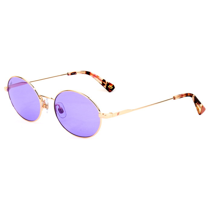 Web Eyewear WE0255-33Y con cristales lilas y detalles dorados Web Eyewear WE0255-33Y con cristales lilas y detalles dorados