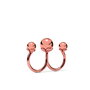 Folli Follie Anillo de Acero Inoxidable Rosa Talla 54