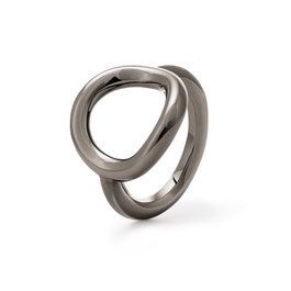 Folli Follie Anillo 1R17T010A-56 Negro Talla 56