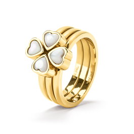 Folli Follie Anillo Dorado Tamaño 52