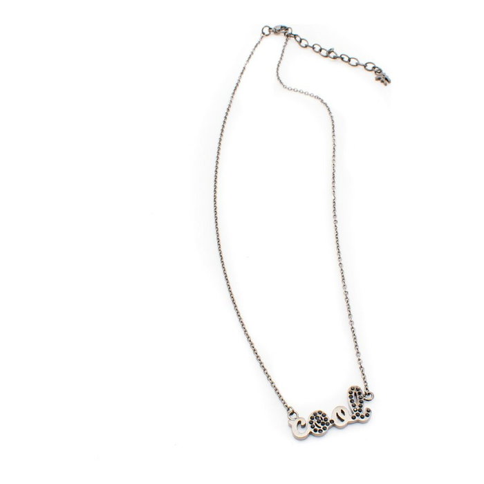 Folli Follie Collar de Acero Inoxidable Plateado