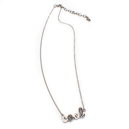 Folli Follie Collar de Acero Inoxidable Plateado