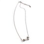 Folli Follie Collar de Acero Inoxidable Plateado