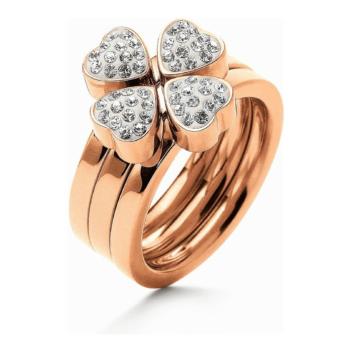 Folli Follie Anillo de Acero Inoxidable Rosa Talla 52 Folli Follie Anillo de Acero Inoxidable Rosa Talla 52