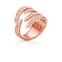 Folli Follie Anillo de Plata de Ley Rosa Tamaño 54