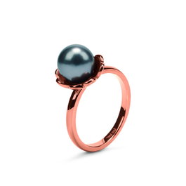 Folli Follie Anillo de Acero Inoxidable Rosa Talla 54