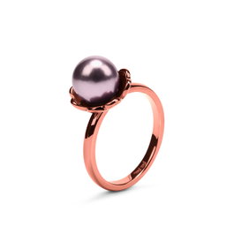 Folli Follie Anillo 3R16T055RDP-54 Rosa Talla 54