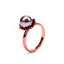 Folli Follie Anillo 3R16T055RDP-54 Rosa Talla 54