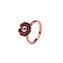 Folli Follie Anillo 3R16T056RDP-54 para Mujer en Acero Inoxidable Rosa