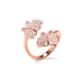 Folli Follie Anillo Rosa Talla 54