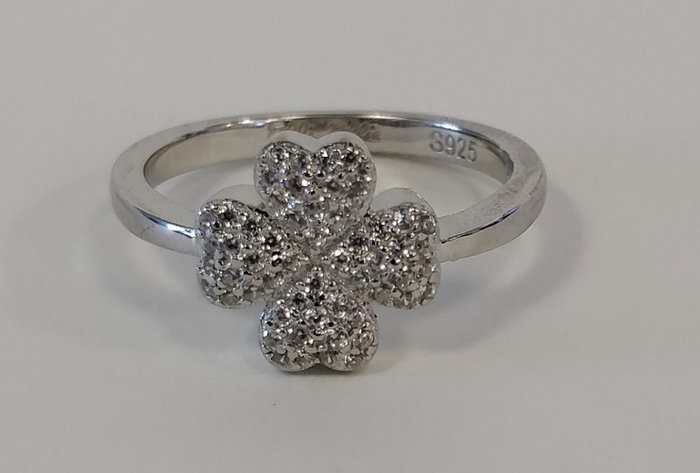 Folli Follie Anillo de Plata de Ley Plateado Talla 54 Folli Follie Anillo de Plata de Ley Plateado Talla 54