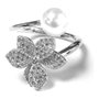 Folli Follie Anillo 3R19S150CW-52 de Plata de Ley