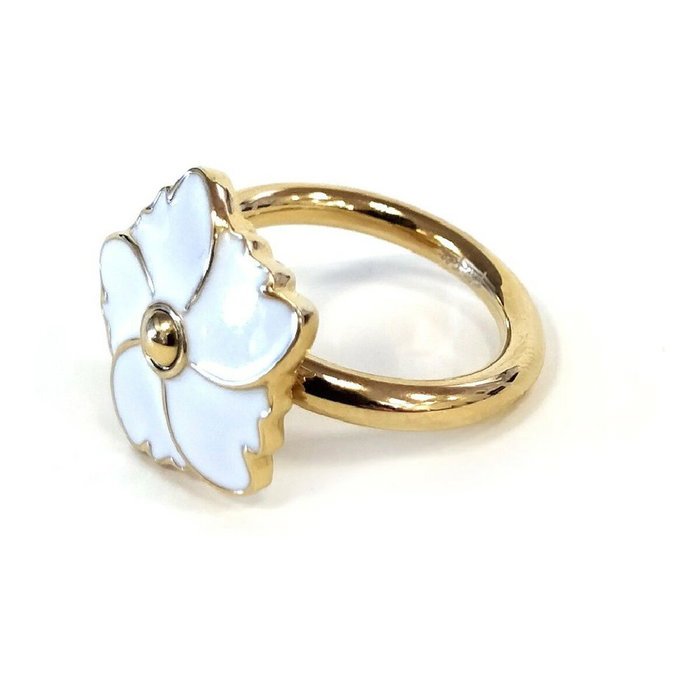 Folli Follie Anillo Dorado Talla 54
