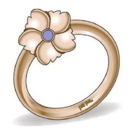 Folli Follie Anillo 3R19T010RV-52 para Mujer en Rosa con Acero Inoxidable