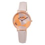 Folli Follie WF19R016SSG-PI con correa de cuero beige