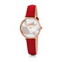 Folli Follie WF19R016SSW-RE con correa roja y caja rosa