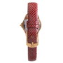 Folli Follie WF1B006STSR con correa de cuero rojo y caja rosa