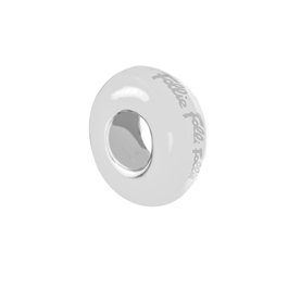 Folli Follie Joyería 1POF002 con correa de plata de ley y esfera gris