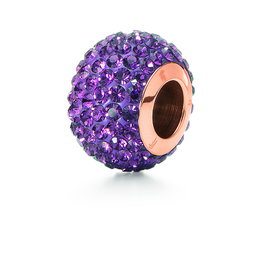 Folli Follie Joyería 3P0T023RX para Mujer con Esfera Morada