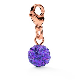 Folli Follie Joyería 3P0T026RX con Esfera Morada y Plata de Ley