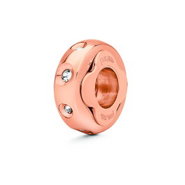 Folli Follie Joyería 3P13T017RC con esfera dorada y plata de ley