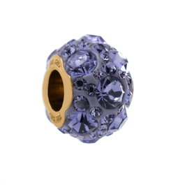 Folli Follie Joyería 3P13T019RX con Esfera Morada y Plata de Ley