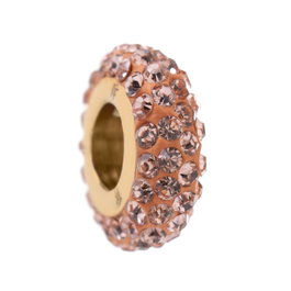 Folli Follie Joyería 3P13T020RS con esfera rosa y plata de ley