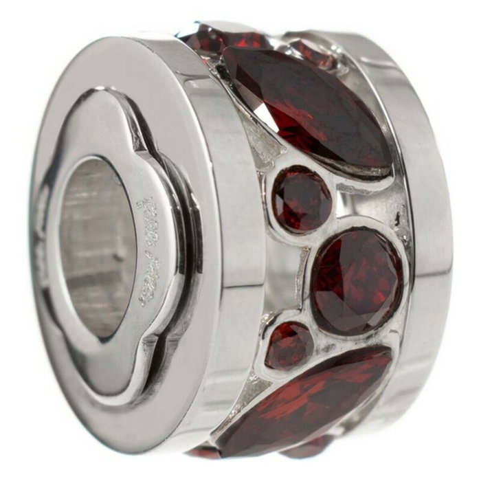 Folli Follie Joyería 3P16F005R con correa de plata de ley Folli Follie Joyería 3P16F005R con correa de plata de ley