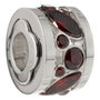 Folli Follie Joyería 3P16F005R con correa de plata de ley